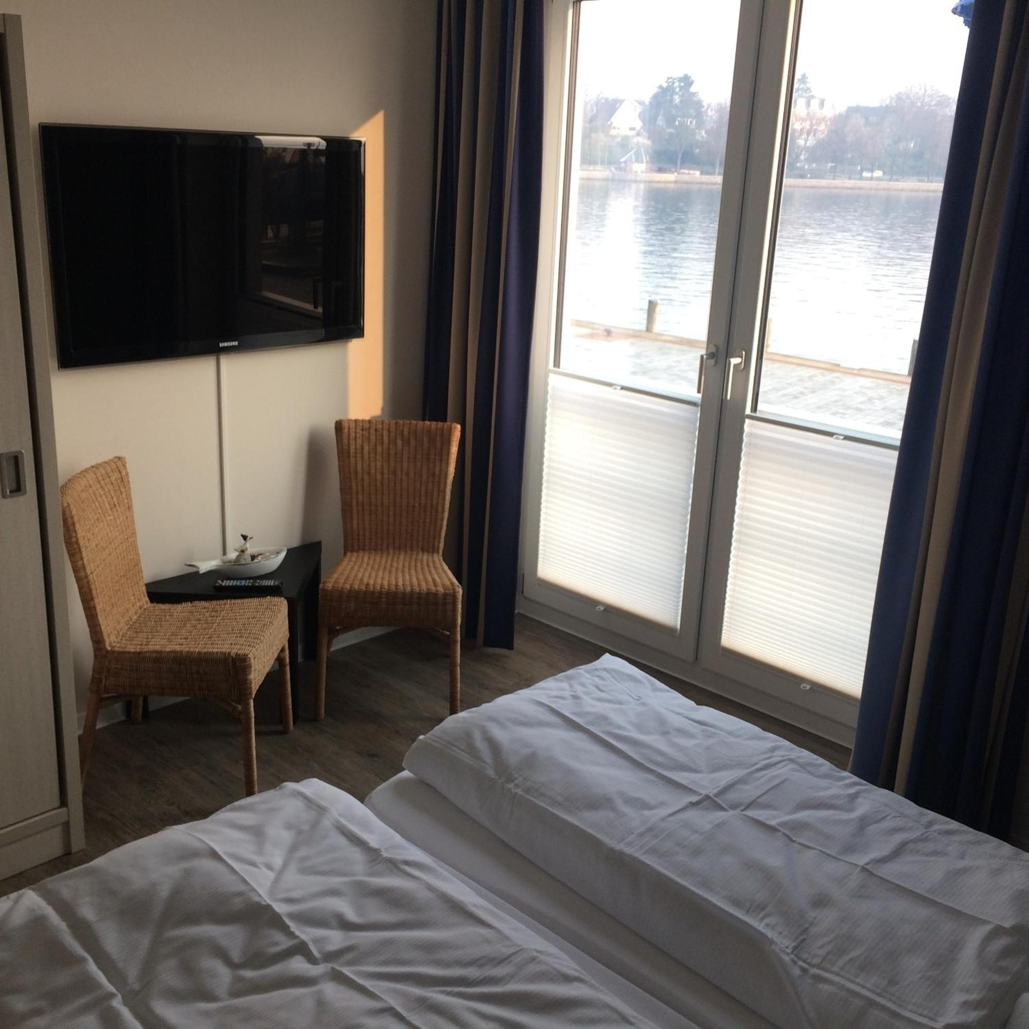 Apartment 10 - "Borbyblick" - Blickrichtung Hafen Und Offene See Eckernforde Bagian luar foto