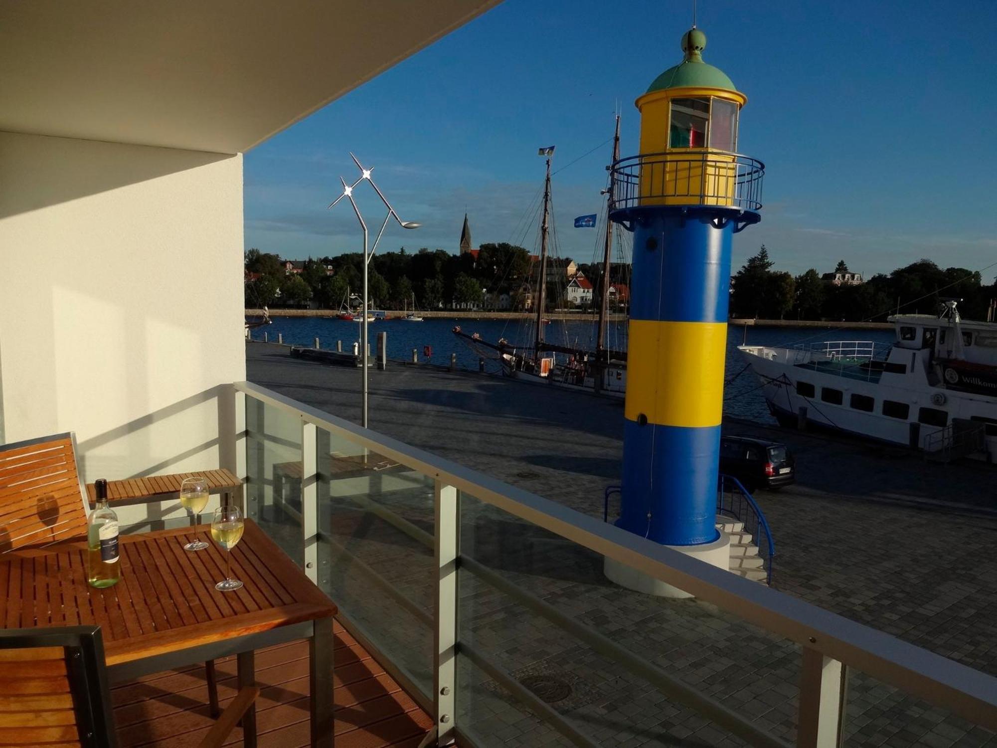 Apartment 10 - "Borbyblick" - Blickrichtung Hafen Und Offene See Eckernforde Bagian luar foto